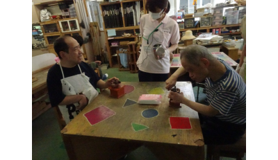 支援の様子