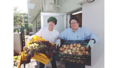 イベント販売用の野菜を収穫しました！