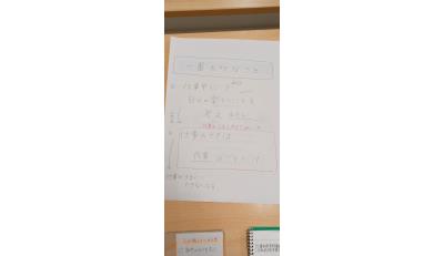 作業指導覚え書き