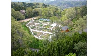 広大な敷地にはご入居者用の農園もあります。