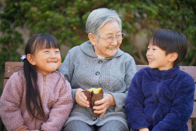 介護職 孫 祖母 魅力発信